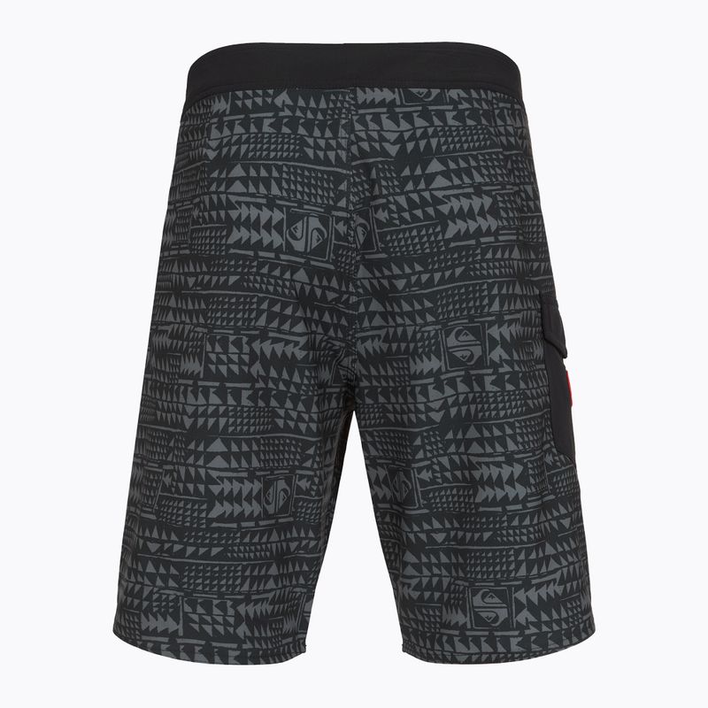 Мъжки къси панталони за плуване Quiksilver Surfsilk Hawaii 21" Black 2