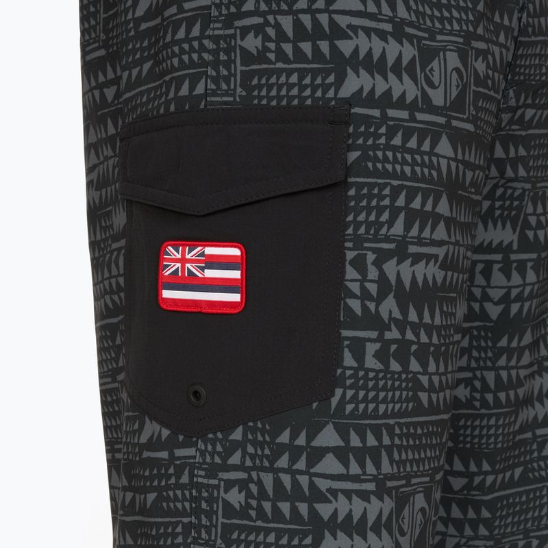 Мъжки къси панталони за плуване Quiksilver Surfsilk Hawaii 21" Black 3