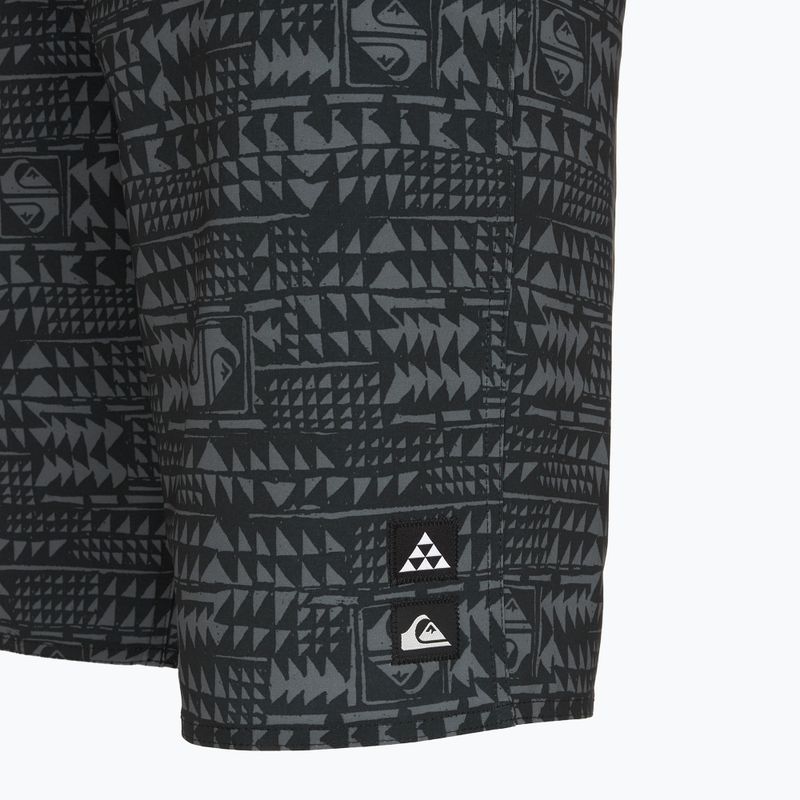Мъжки къси панталони за плуване Quiksilver Surfsilk Hawaii 21" Black 4