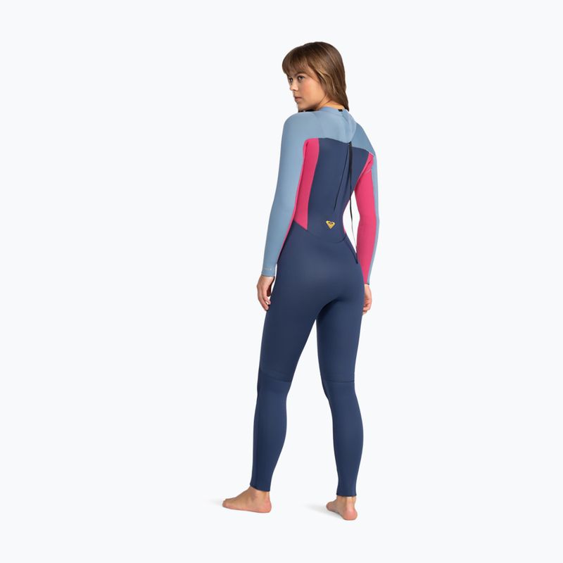 Дамски неопренов костюм за плуване ROXY 4/3 mm Prologue Back Zip GBS dark denim 2