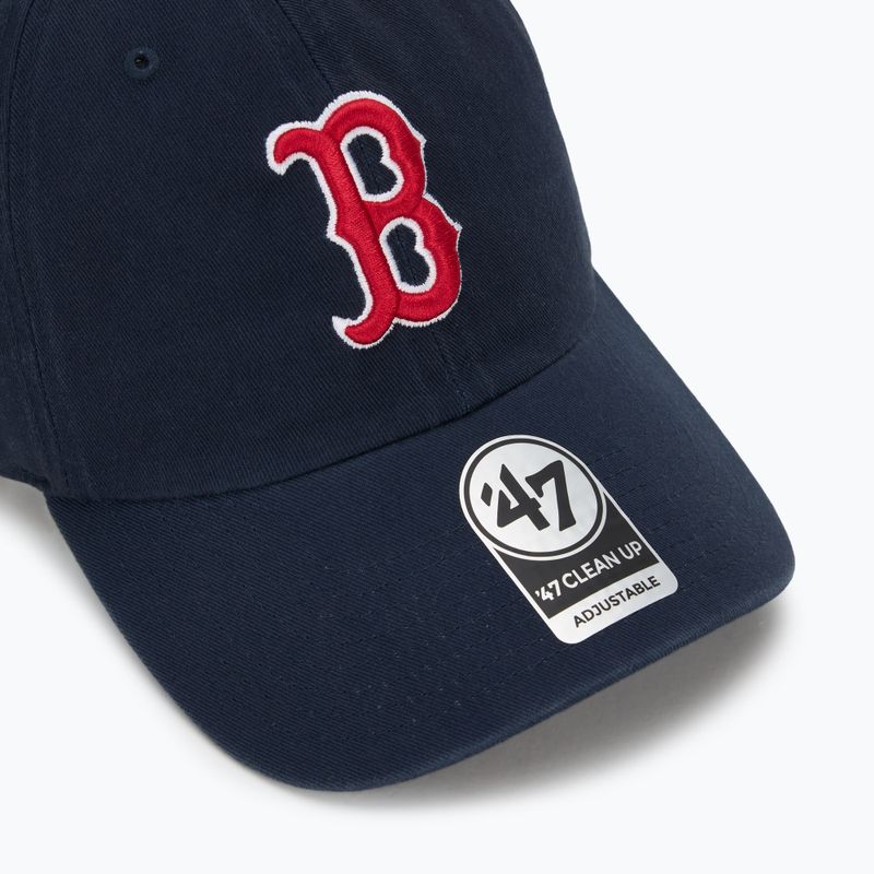 47 Марка MLB Boston Red Sox CLEAN UP тъмнокожа бейзболна шапка 3