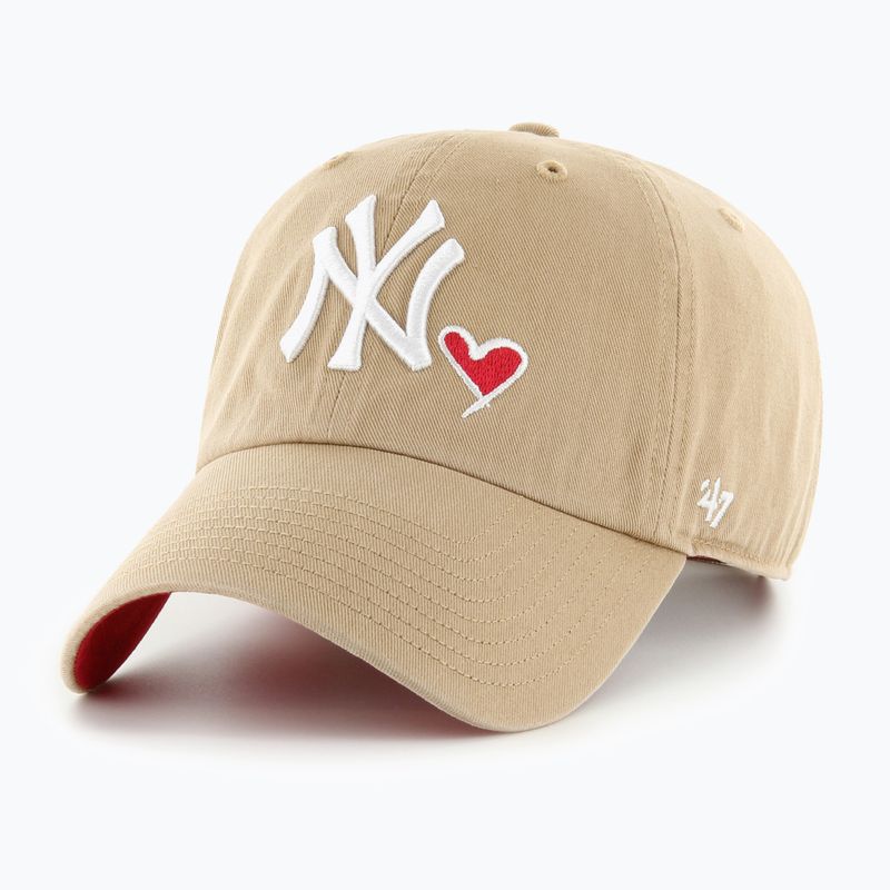47 Марка MLB New York Yankees Icon cap CLEAN UP каки