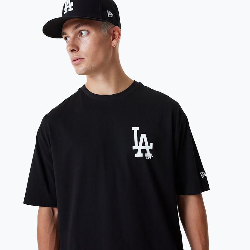 New Era MLB Essentls LC OS Los Angeles Dodgers мъжка тениска черна 3