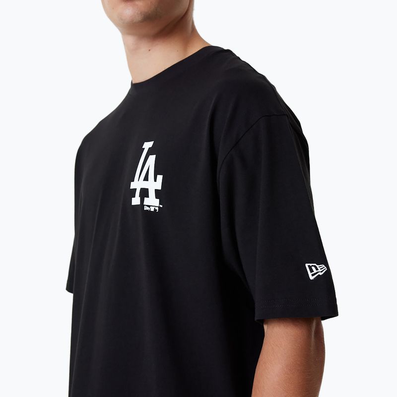 New Era MLB Essentls LC OS Los Angeles Dodgers мъжка тениска черна 4
