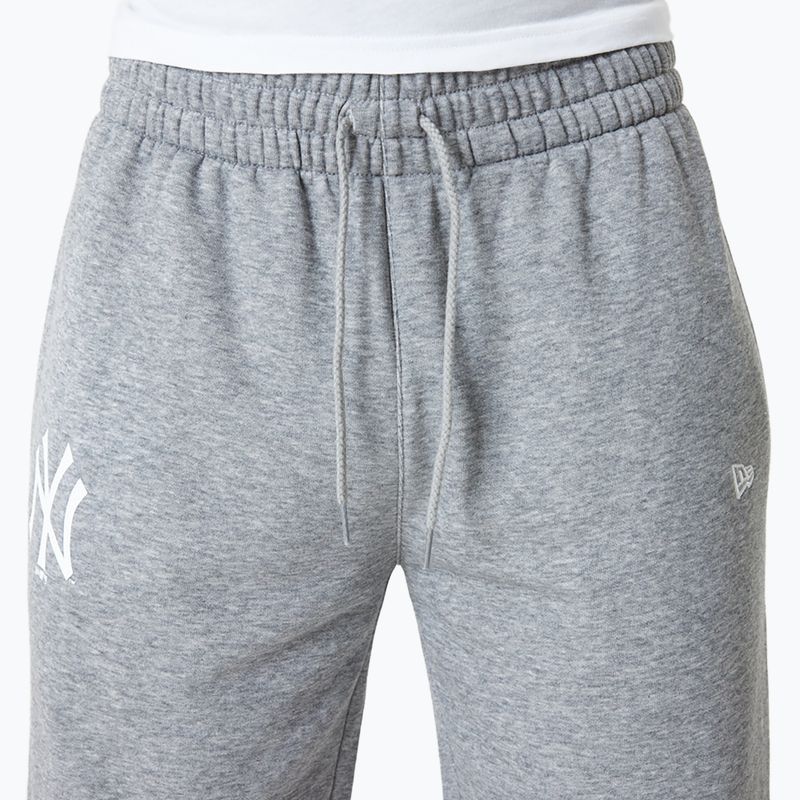 Мъжки панталони New Era MLB Essentls Jogger New York Yankees сив среден 4