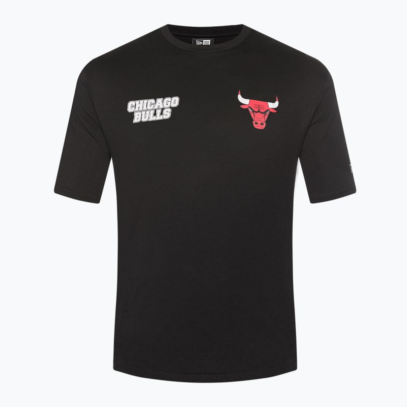 Мъжки New Era NBA Large Graphic BP OS Tee Chicago Bulls black 7