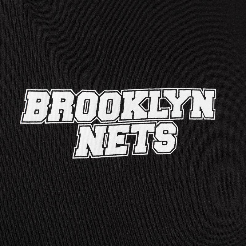 Мъжки New Era NBA Large Graphic BP OS Tee Brooklyn Nets black 10