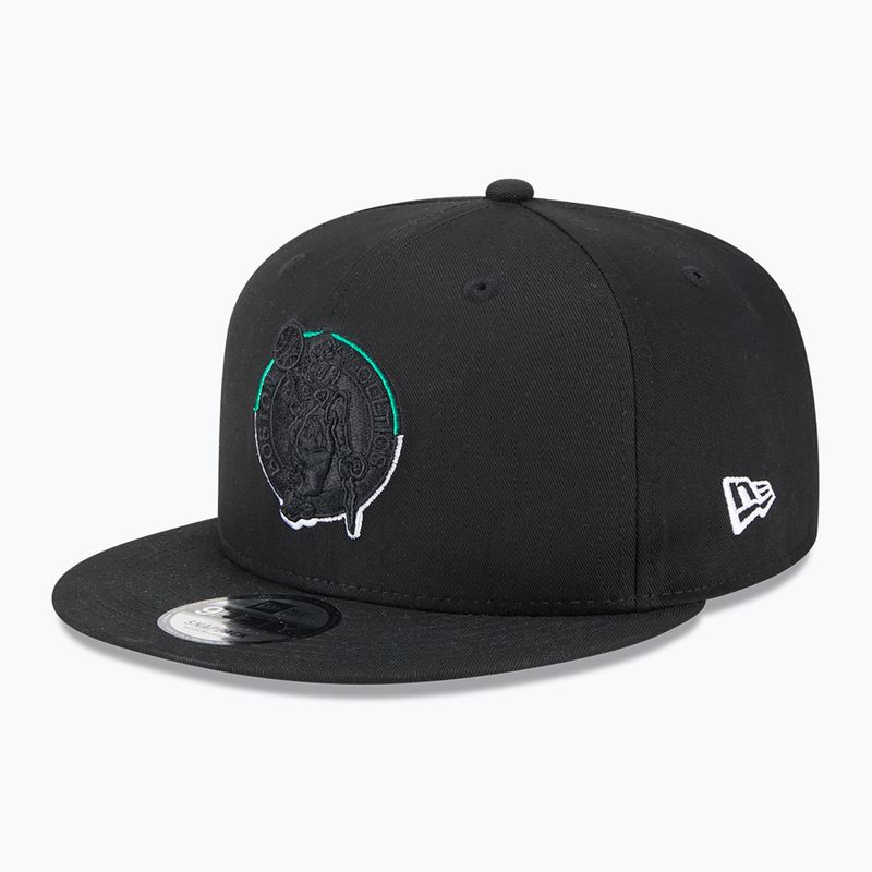 New Era Split Logo 9Fifty Boston Celtics шапка черна 2
