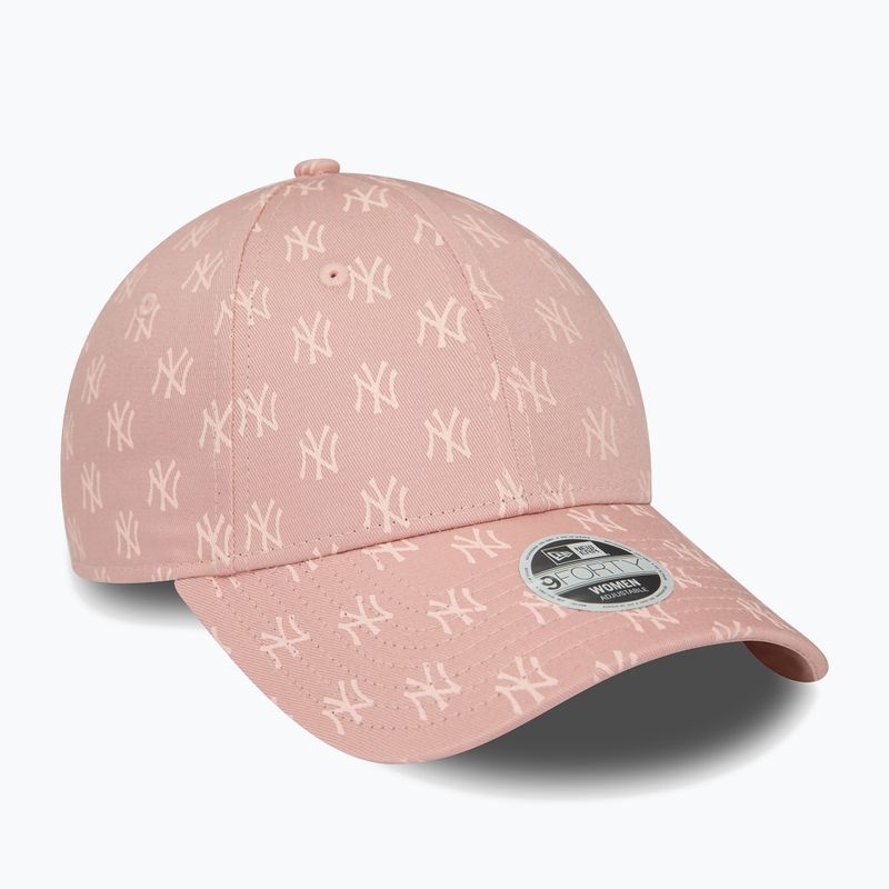 Дамска бейзболна шапка New Era Monogram 9Forty New York Yankees pastel pink