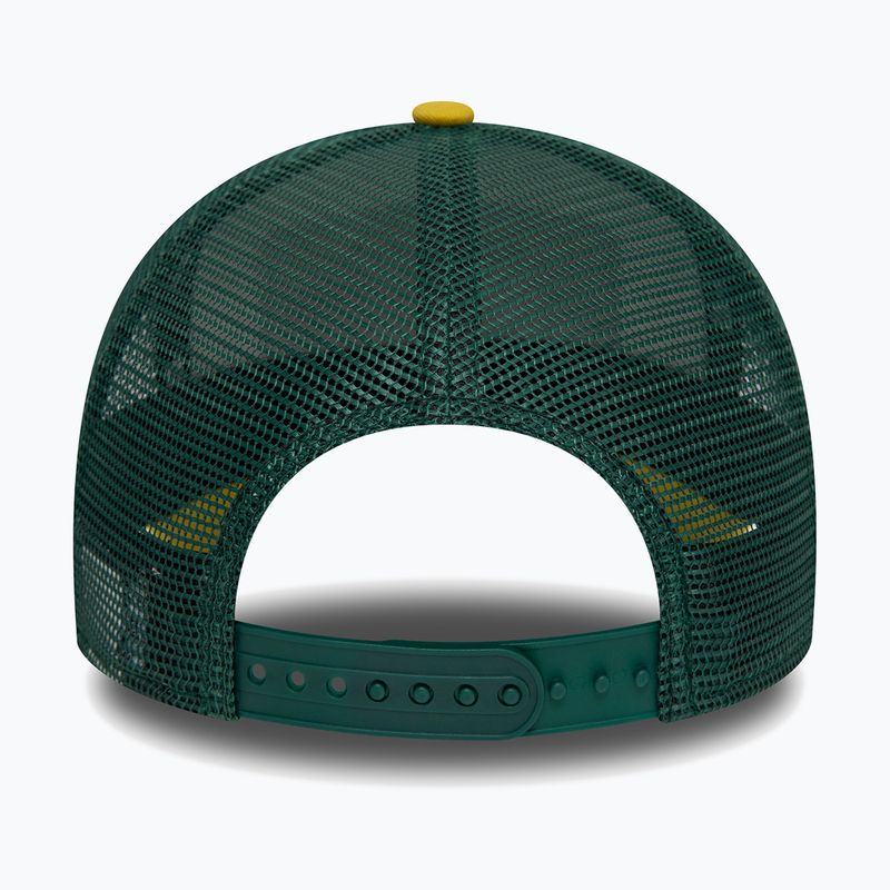 Мъжка бейзболна шапка New Era Patch Trucker yellow 4