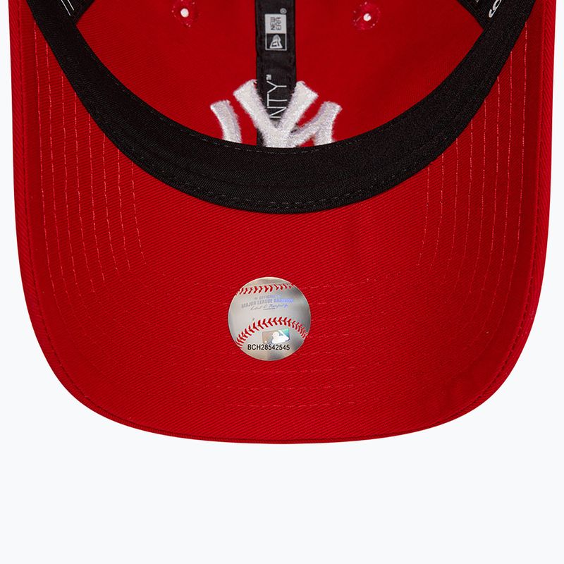 New Era League Essential 9Twenty New York Yankees бейзболна шапка червена 7