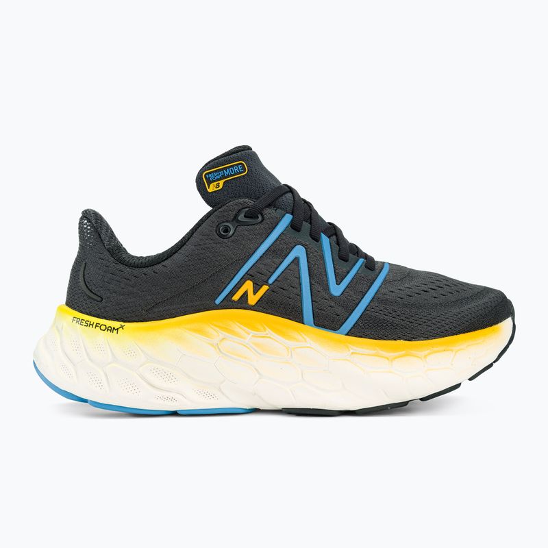 New Balance Fresh Foam X More v4 черни мъжки обувки за бягане 2