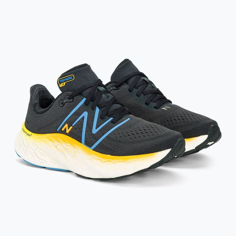 New Balance Fresh Foam X More v4 черни мъжки обувки за бягане 4