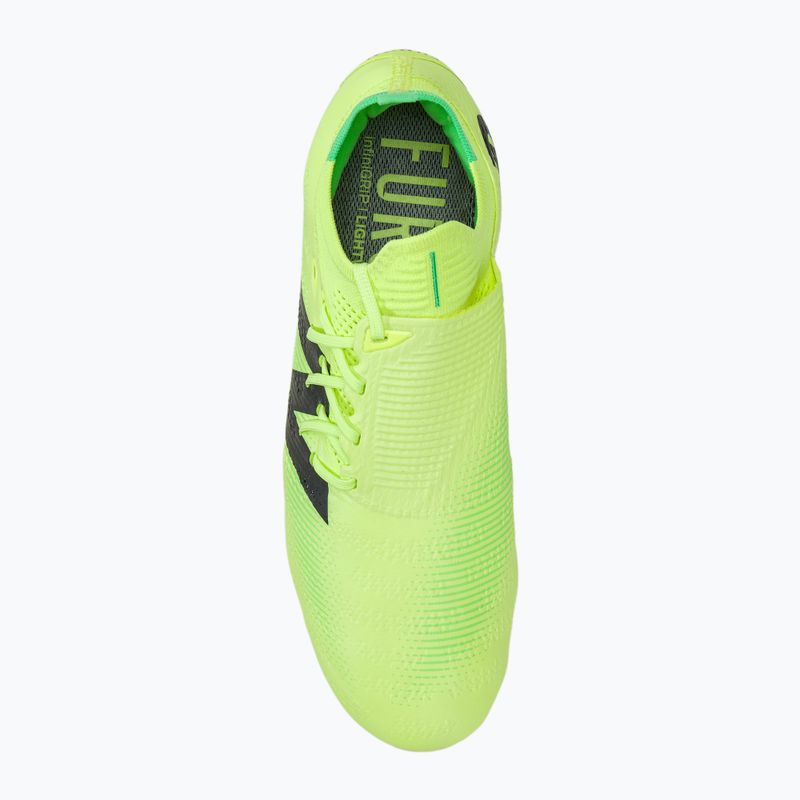 Мъжки футболни обувки New Balance Furon Pro FG V7+ bleached lime glo 5