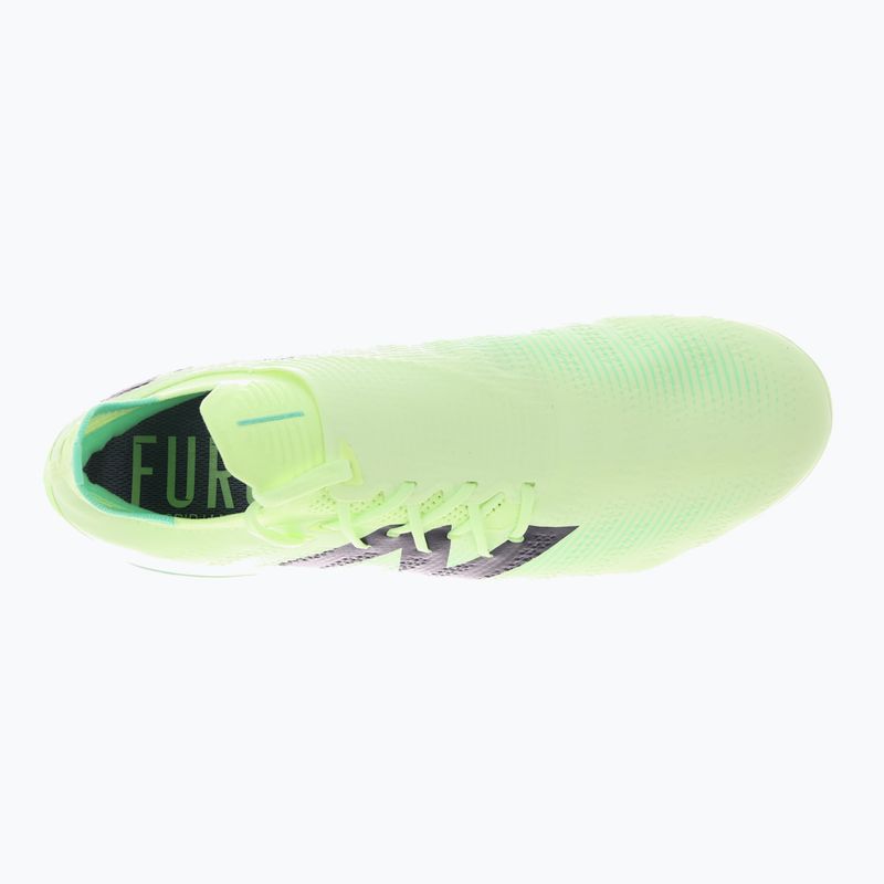 Мъжки футболни обувки New Balance Furon Pro FG V7+ bleached lime glo 10