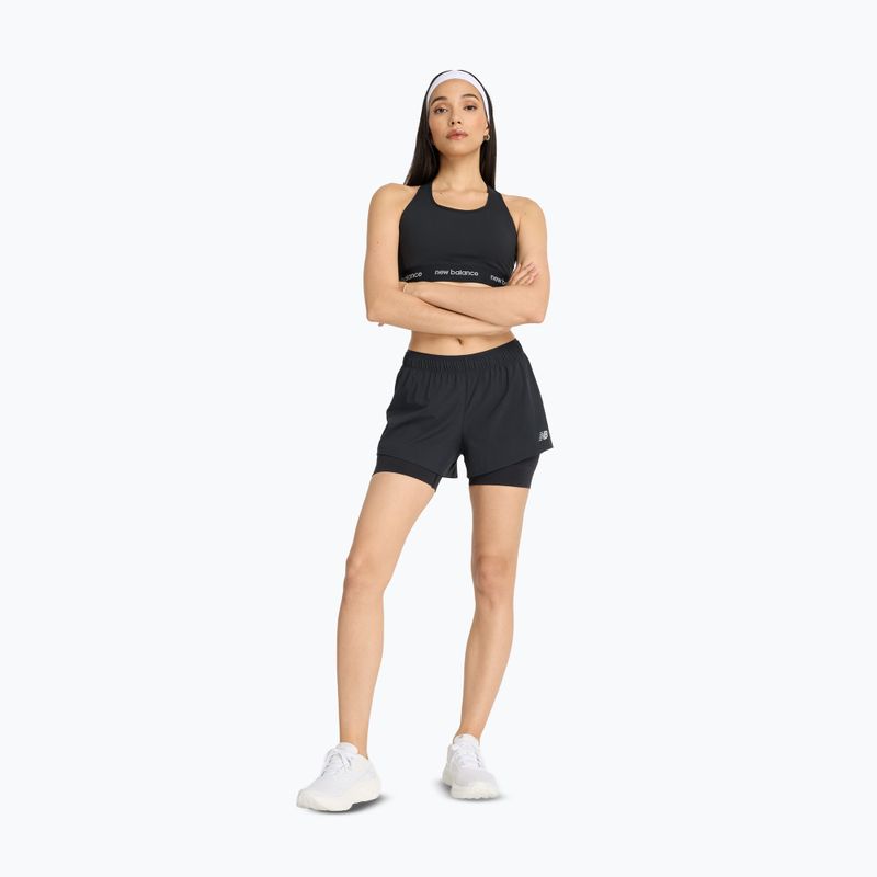 Дамски къси панталони New Balance 2IN1 3" black 2