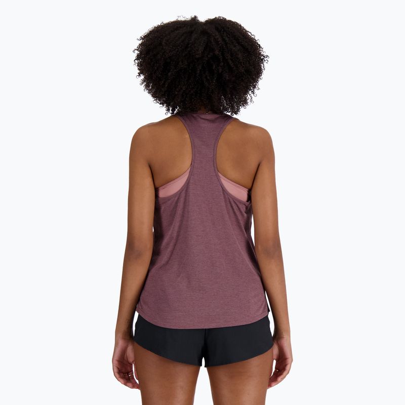 Дамски потник New Balance Athletics Tank Top licorice heather 3