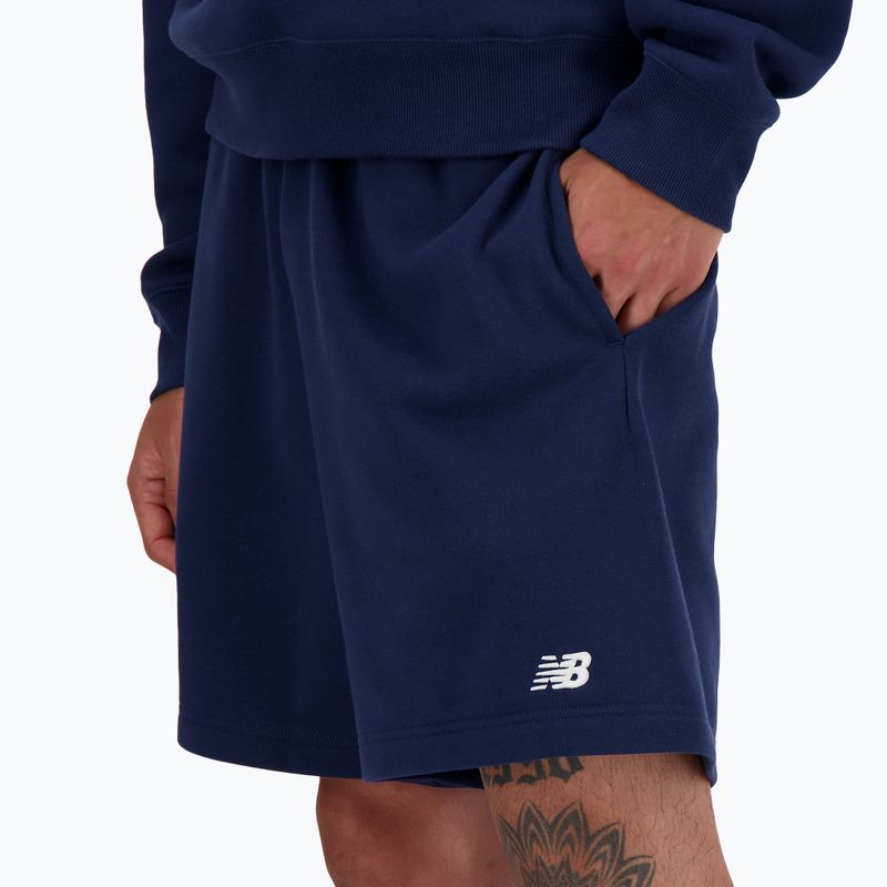 Мъжки New Balance French Terry Short nb navy 4