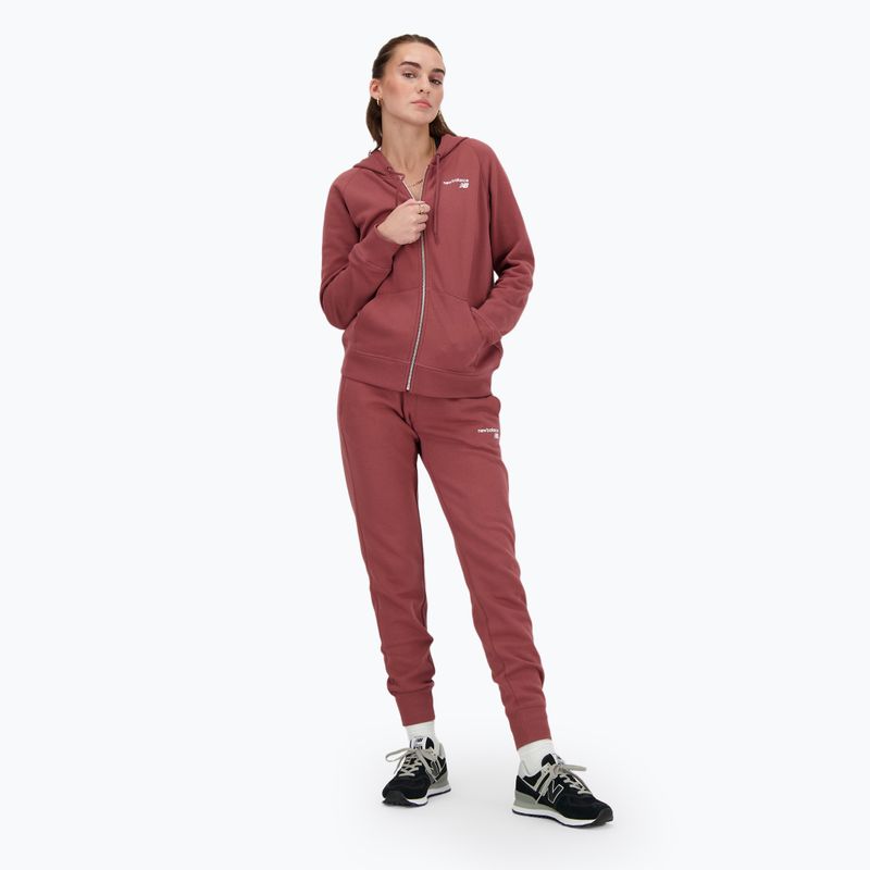 New Balance Classic Core Fleece washedbu панталони за жени 2