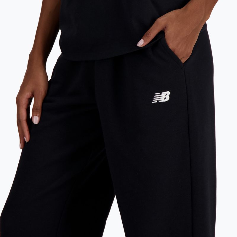 Дамски панталони New Balance French Terry Jogger black 4