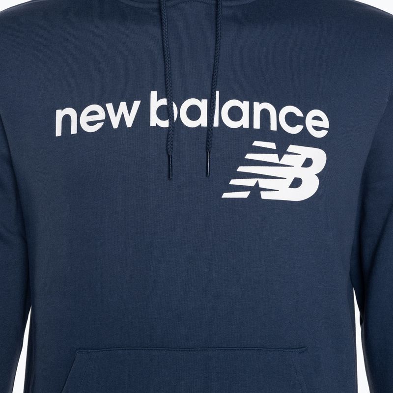 Мъжки New Balance Core Fleece Hoodie nb navy 6