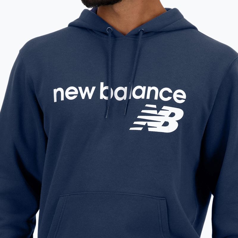 Мъжки New Balance Core Fleece Hoodie nb navy 3