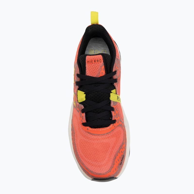Дамски маратонки за бягане New Balance Fresh Foam X Hierro v8 orange/white/yellow 5