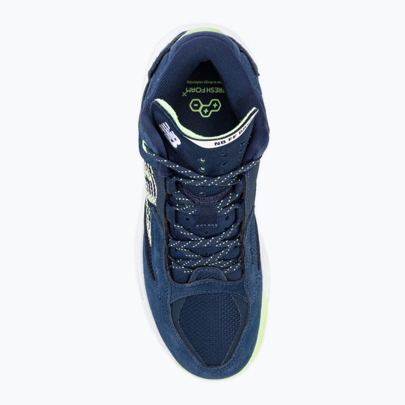 Баскетболни обувки New Balance Fresh Foam BB v2 navy/lime 5