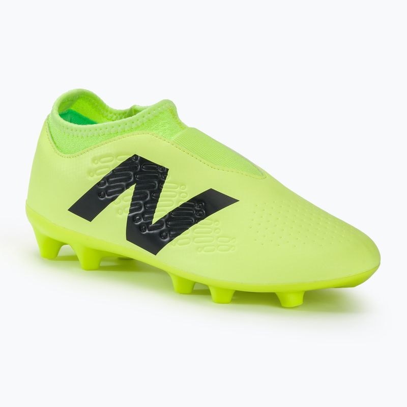 Детски футболни обувки New Balance Tekela Magique JNR FG V4+ bleached lime glo