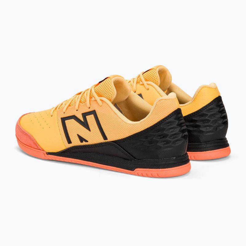 Детски футболни обувки New Balance Audazo Command JNR v6 IN white peach 3