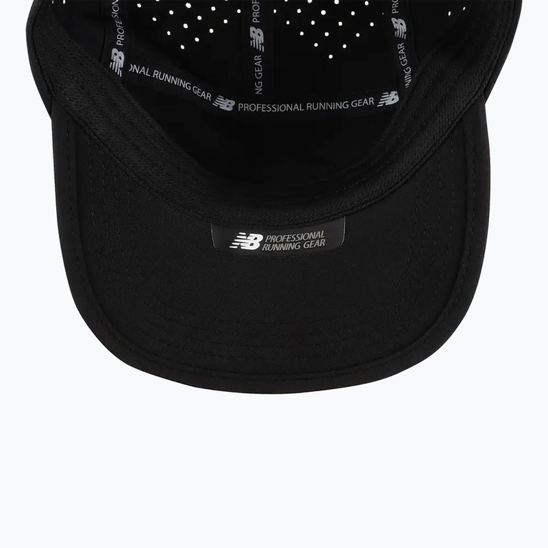 Бейзболна шапка New Balance 5 Panel Pro Run black 4