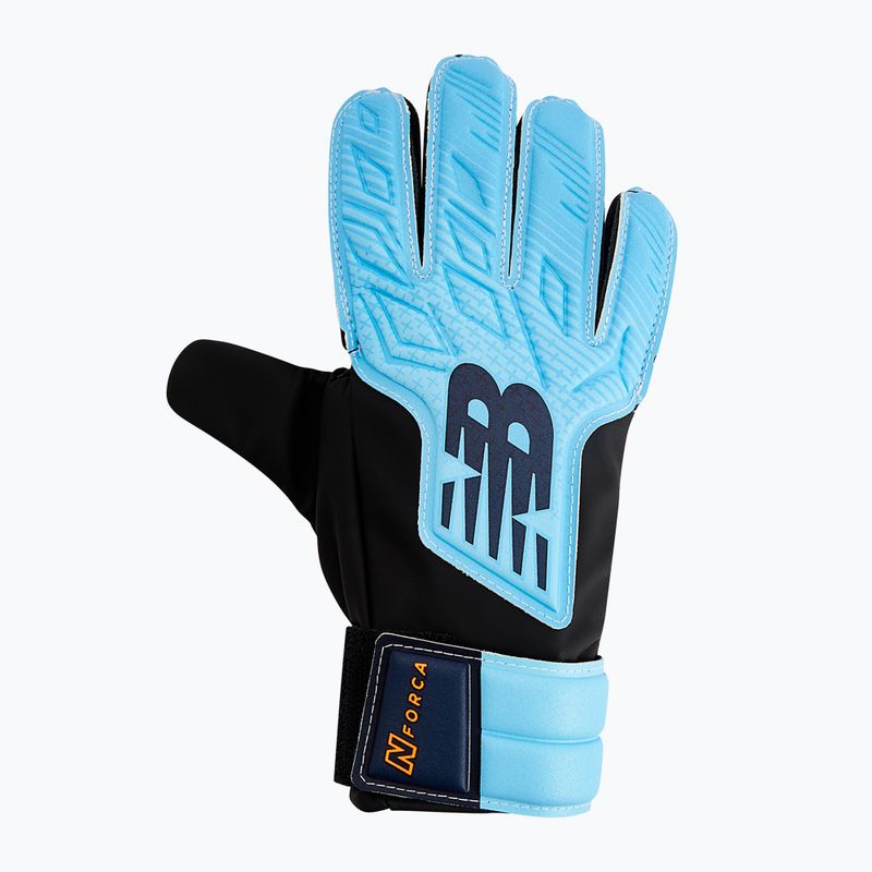Детски вратарски ръкавици New Balance Nforca Replica Junior GK blue