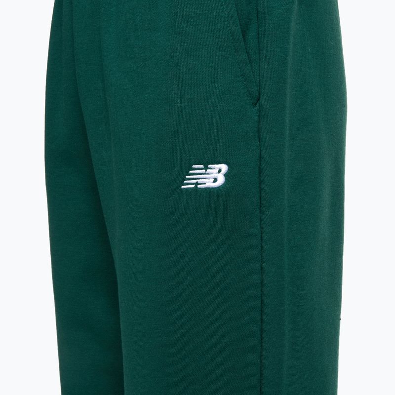 Дамски панталони New Balance French Terry Jogger night watch green 3