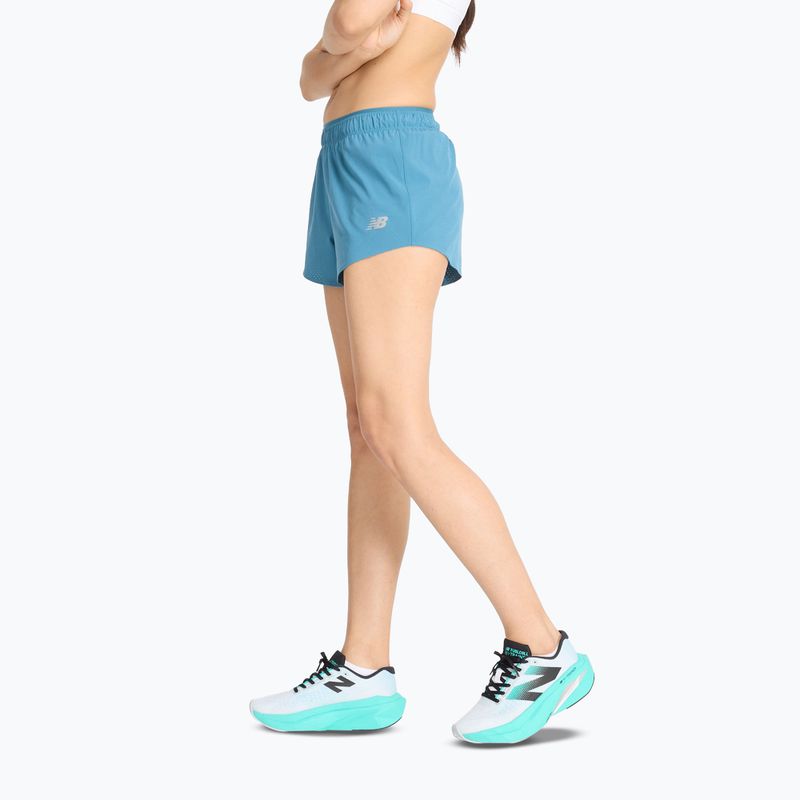 Дамски къси панталони New Balance RC Seamless 3" terrarium 4