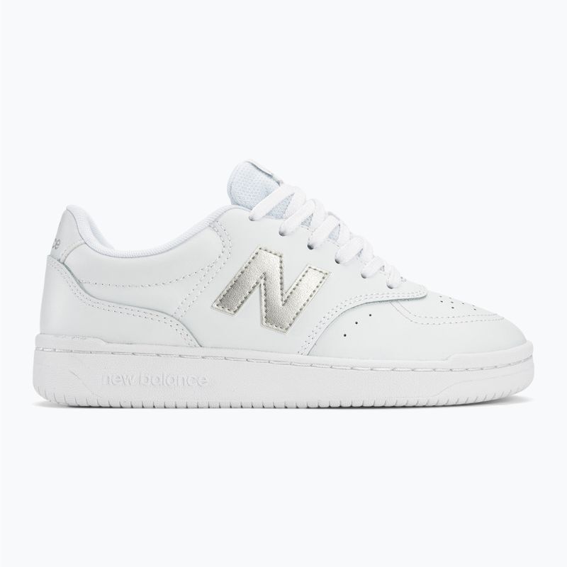 Дамски обувки New Balance BBW80 white/silver 3