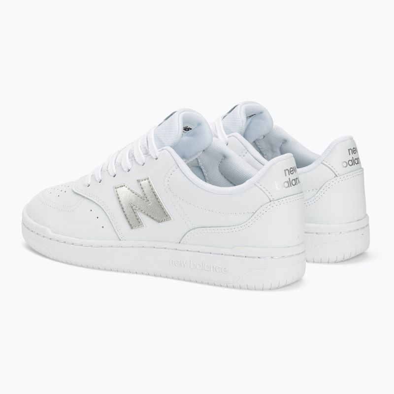 Дамски обувки New Balance BBW80 white/silver 4