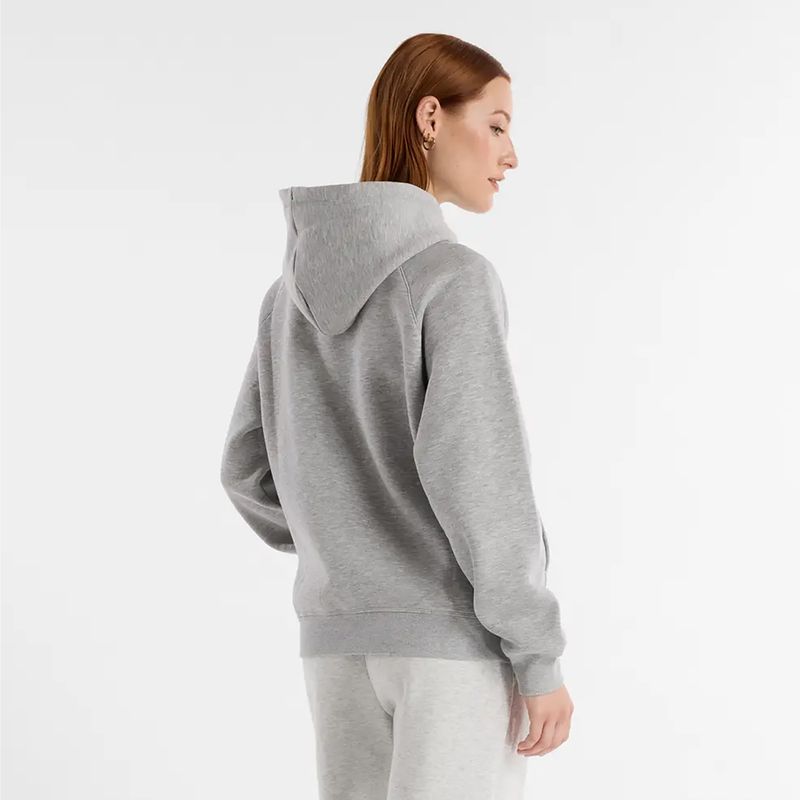 Дамски суитшърт New Balance Fleece Hoodie athletic grey 2