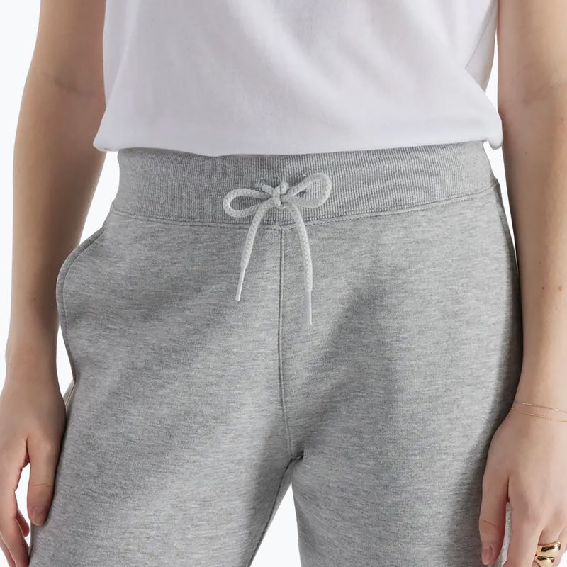 Дамски панталони New Balance Fleece Jogger athletic grey 4