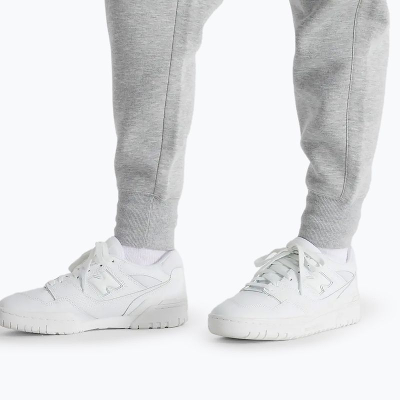 Дамски панталони New Balance Fleece Jogger athletic grey 5