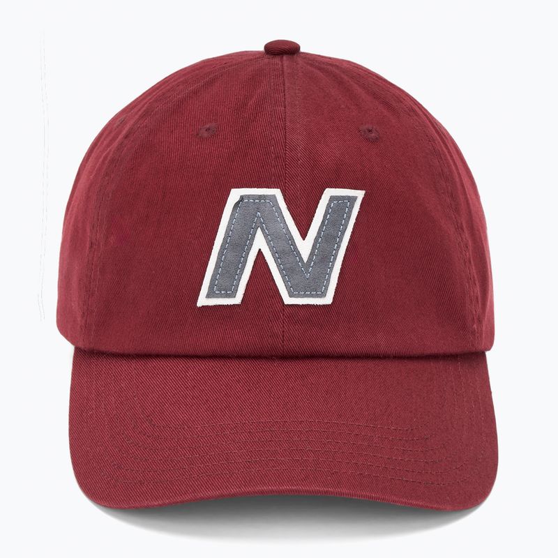 New Balance V990 Block N Curved Brim mercury червена бейзболна шапка 2