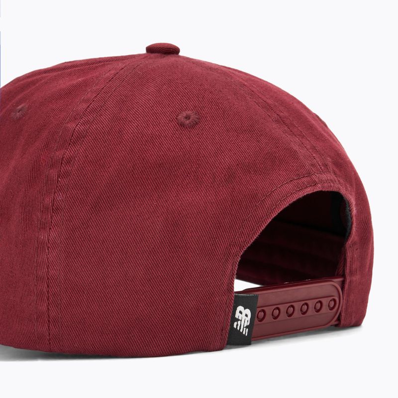 New Balance V990 Block N Curved Brim mercury червена бейзболна шапка 4