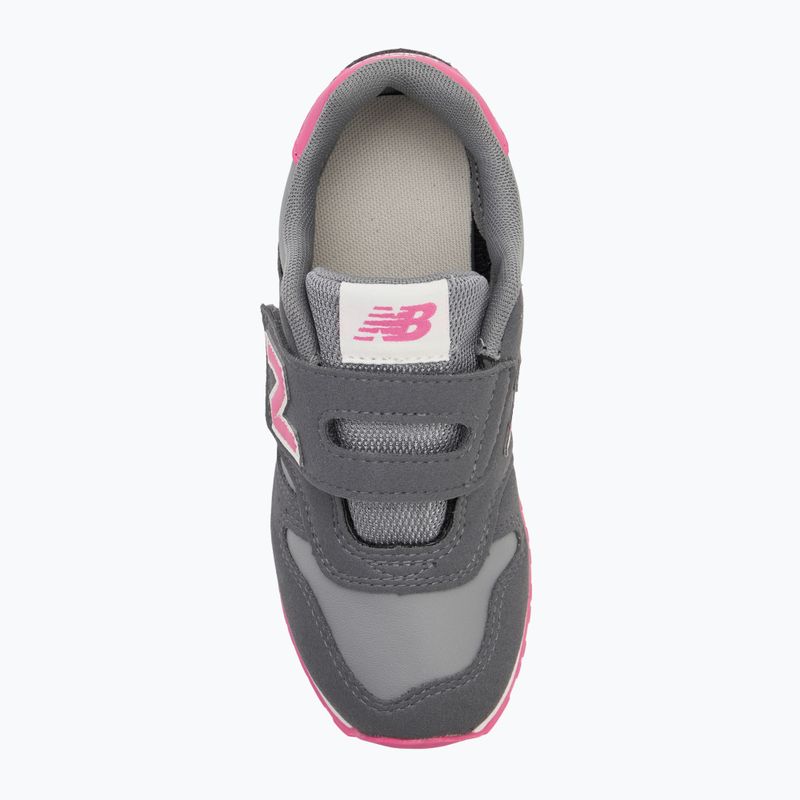 Детски обувки New Balance 373's V2 grey/pink 5