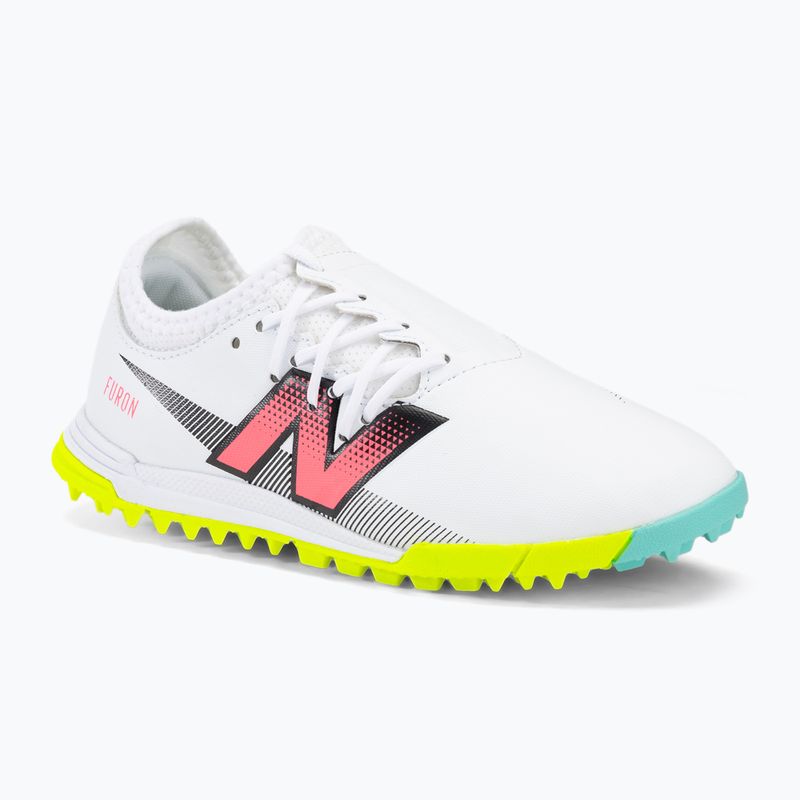 Детски футболни обувки New Balance Furon Dispatch V7+ TF white