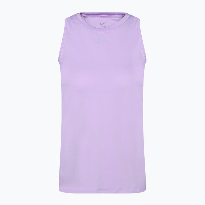 Дамски тренировъчен потник Nike One Classic Dri-Fit lilac bloom/black