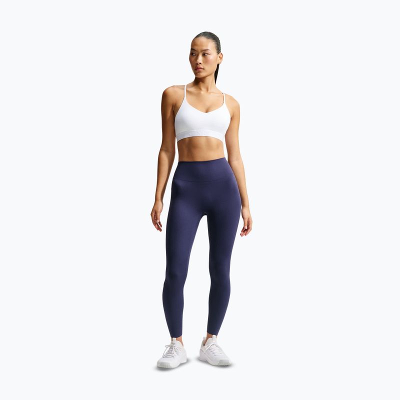 Спортен сутиен Nike Indy Light Support white/stone mauve 2