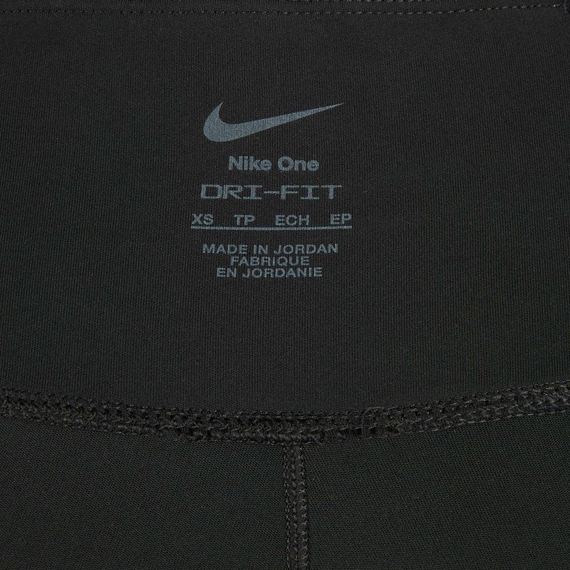 Дамски къси панталони Nike One High-Waisted 5" Biker black 4