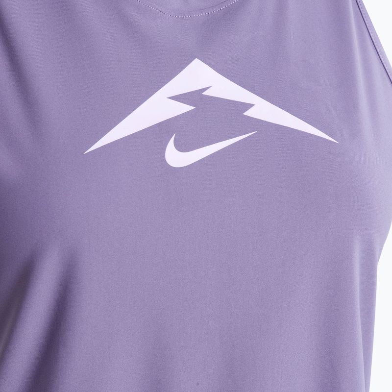 Дамски потник за бягане Nike Trail Dri-Fit Graphic TT daybreak/lilac bloom 3