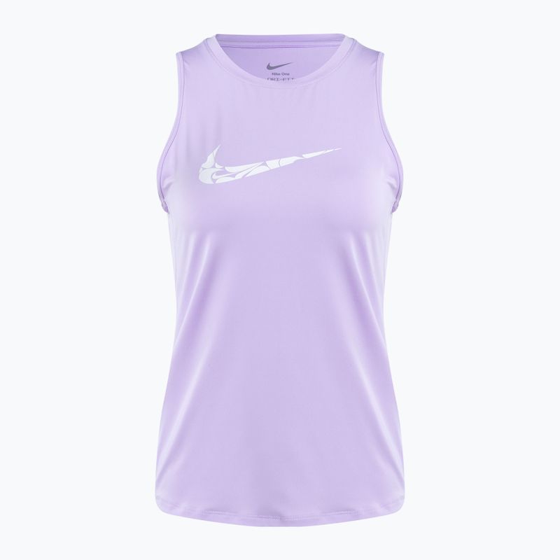 Дамски потник за бягане Nike One Graphic TT lilac bloom/white