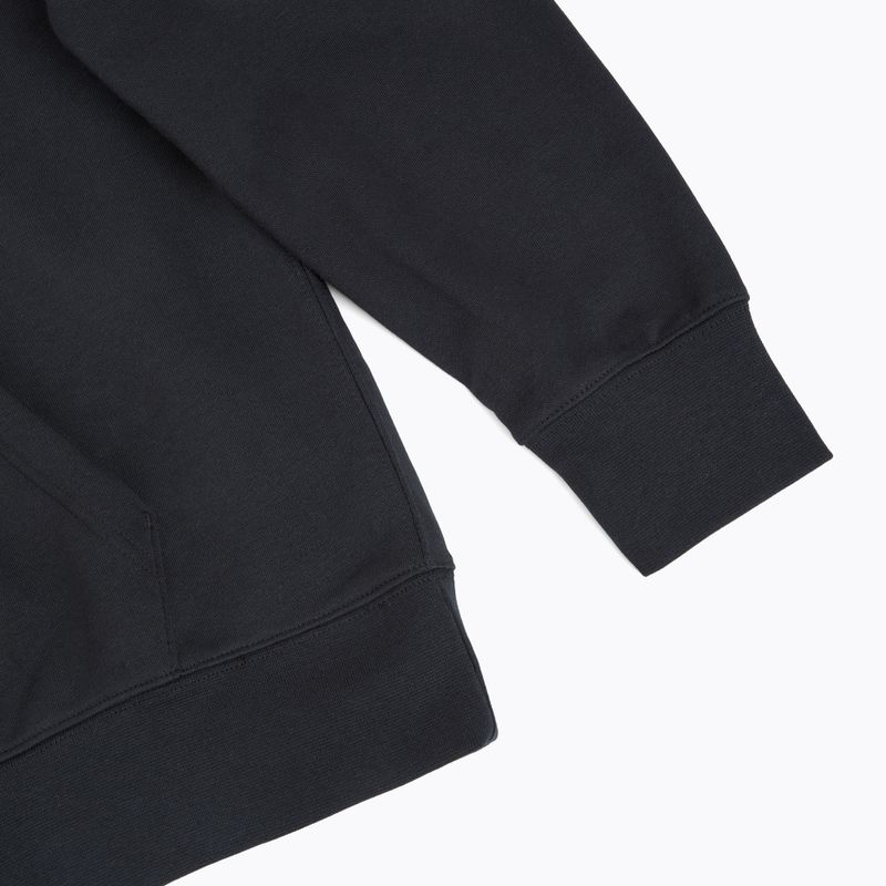 Мъжки суитшърт Nike Club French Terry Pullover Hoodie black/black/white 11