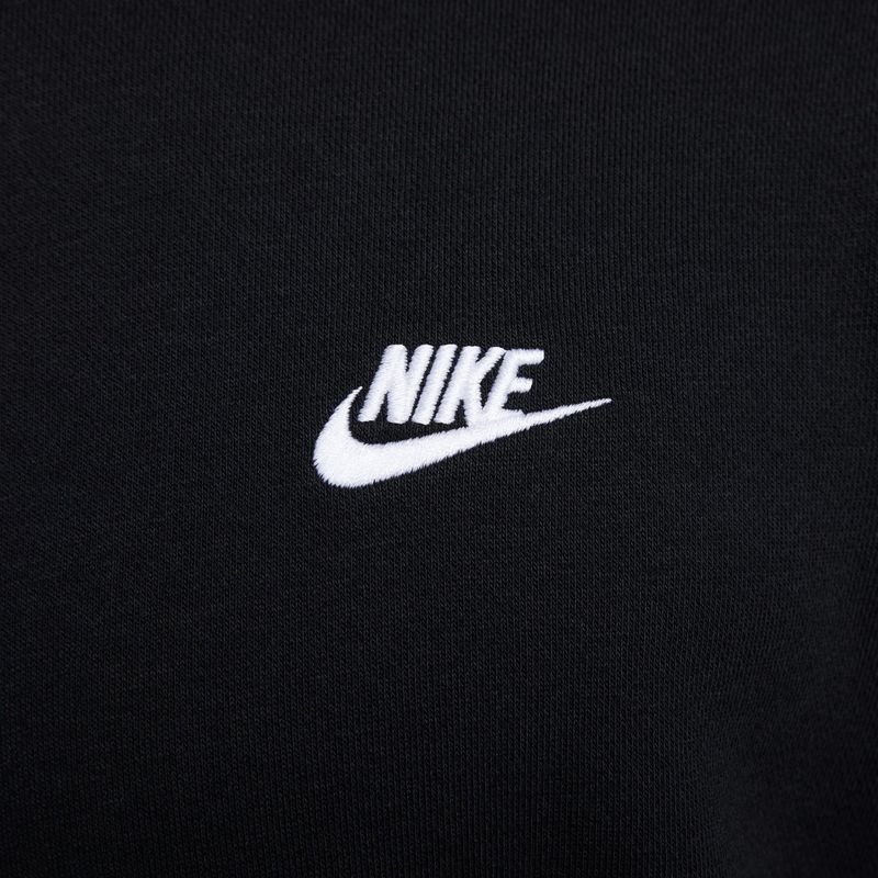 Мъжки суитшърт Nike Club French Terry Crew black/white 5